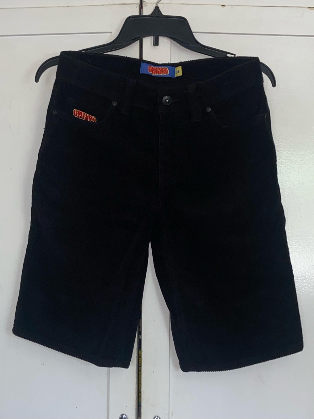Empyre Black Corduroy Men's Shorts